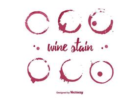 Wine Stain Vector