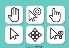 Mouse Cursor Vector Set