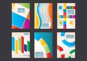 Annual Report Design Vector