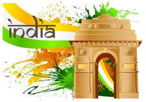 India Puerta Vector