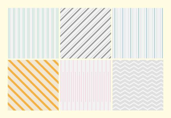Thin Stripe Vector Patterns