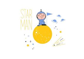 Vector Starman gratis