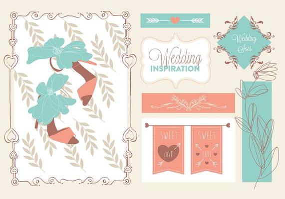 Free Bride Vector Elements