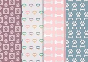 Vector Dog Accessories Patterns