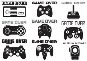 Game Over Vector