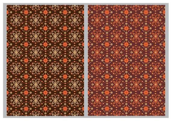 Batik Background Vectors 