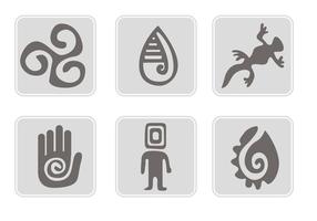 Free Mexican Relics Icons Vector
