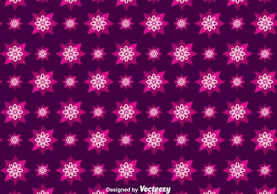 Purple Batik Background Vector
