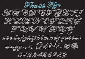 Flourish Type Vector Set