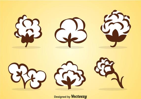 Cotton Flower Free Vector 132855 - Download Free Vectors, Clipart ...