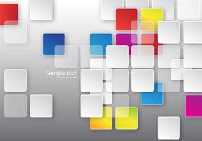 Free Squares Background Vector