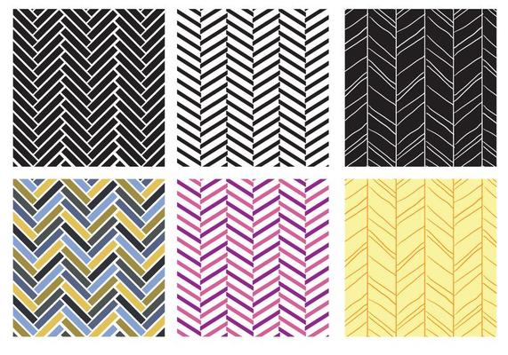 Zig- Zag Pattern Vectors