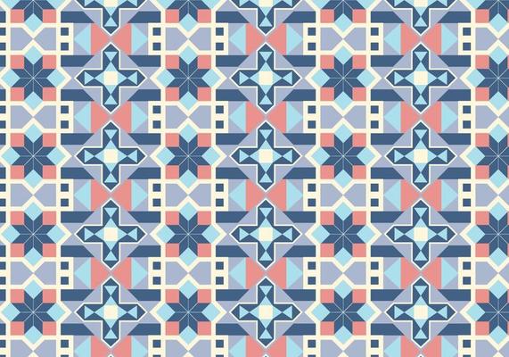 Geometric Tiled Pattern Background