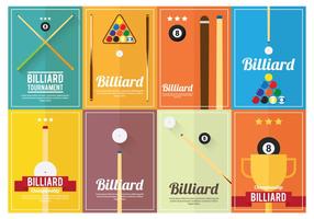 Billiard Poster Vectors