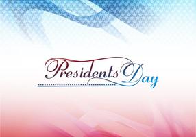 President Day Card vector