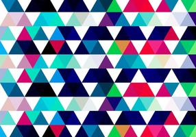 Colorful Triangular Background vector