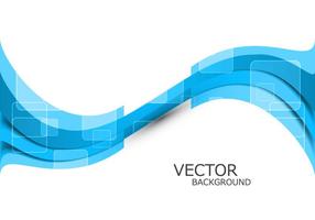 Abstract Blue Wave vector