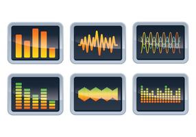 Sound Bars Display Vectors