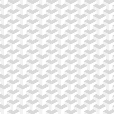 3D Cubes Vector Pattern