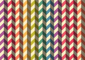 Colourful Herringbone Vector Pattern