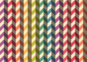 Colourful Herringbone Vector Pattern