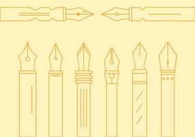 Free Pen Nib Vector 1