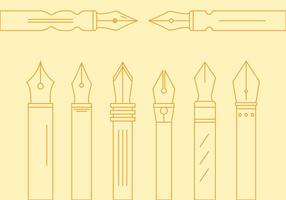 Free Pen Nib Vector 1