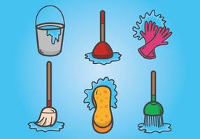 Spring Cleaning Vectors