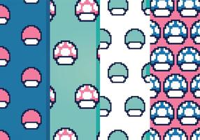 Video Game Vector Patterns