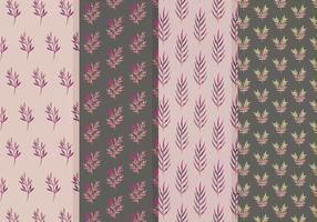 Free Vector Leaves Patterns