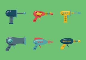 Free Laser Gun Vector Illustration