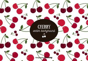 Cherry Pattern Background vector