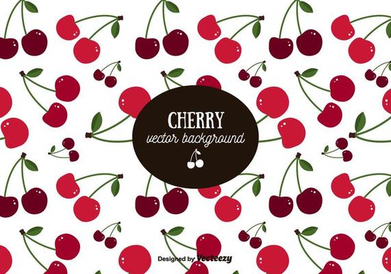 Cherry Pattern Background