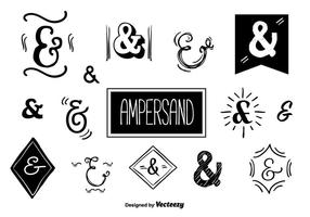Ampersands Vector Set