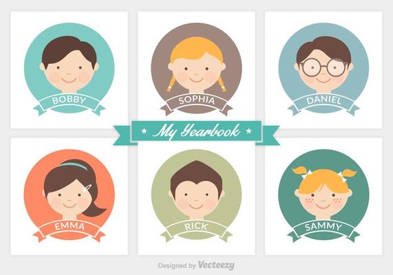 Free Vector Yearbook