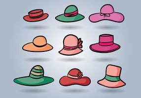 Ladies Hat Vector