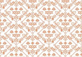 Red Decorative Pattern Vector