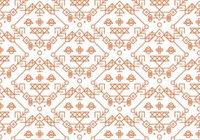 Red Decorative Pattern Vector