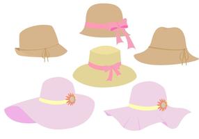 Beautiful Ladies Hat Vectors