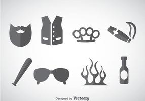 Hooligans Element Icons Vector