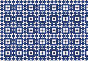 Blue Geometric Pattern Background vector