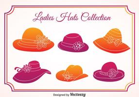 Ladies Hats Vector