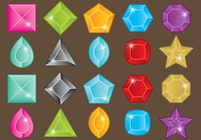 Strass Colorful Stones vector