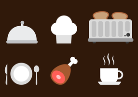 Free Restaurant Elements Vector