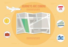 Free Journey Vector Illustration