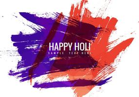 Free Holi Festival Vector Background