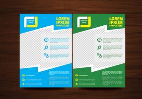 Vector Brochure Flyer Layout Template