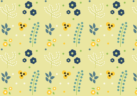 Free Floral Pattern Vector
