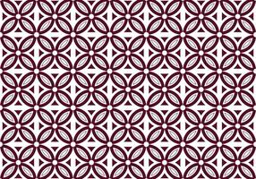 Free Batik Pattern Vector 3
