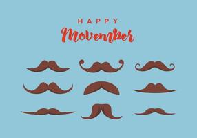 FREE MOVEMBER VECTOR